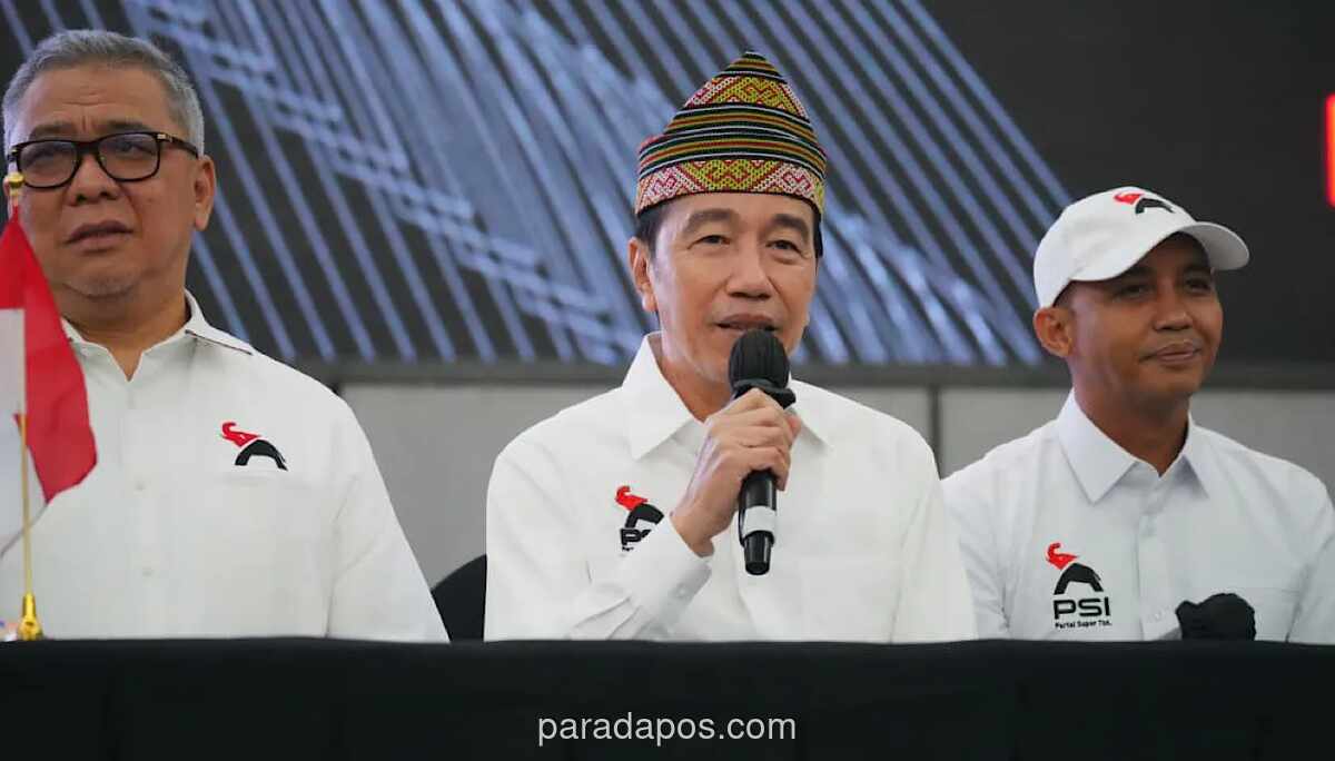 Jokowi Ungkap Target Besar PSI di Pemilu 2029, Tak Sekadar Lolos ke Senayan