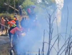 Kebakaran Hutan di Bromo Meluas, Helikopter Water Bombing Dikerahkan