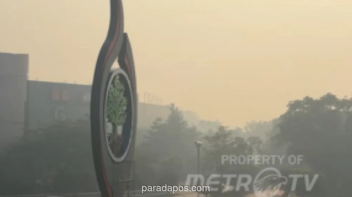 Kabut Asap Karhutla Mulai Selimuti Kubu Raya dan Palembang, Kualitas Udara Memburuk
