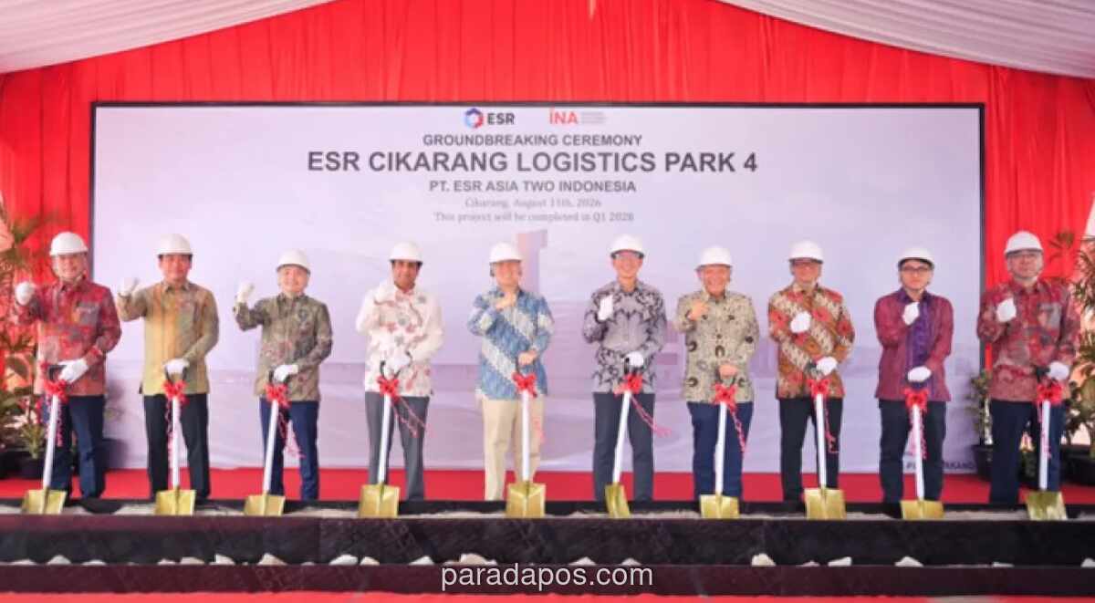 ESR dan INA Mulai Bangun Dua Pusat Logistik Modern di Cikarang dan Cibitung
