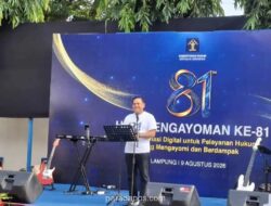 Kemenkum Lampung Hadirkan Layanan Hukum dan Kekayaan Intelektual di Tengah Perayaan Hari Pengayoman ke-81