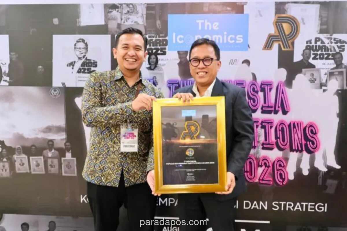 Kementerian ATR/BPN Raih Penghargaan Institusi Pemerintah Populer 2026 dari The Iconomics