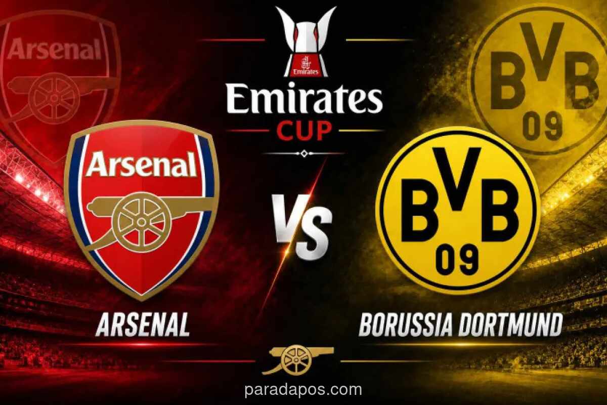Arsenal Incar Trofi Pertama saat Hadapi Dortmund di Emirates Cup