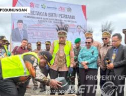 Menteri Koperasi Resmikan Pembangunan Koperasi Desa Merah Putih di Yahukimo