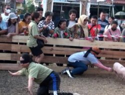 Lomba Tradisional Nyama Unik Warnai HUT ke-81 RI di Palangka Raya