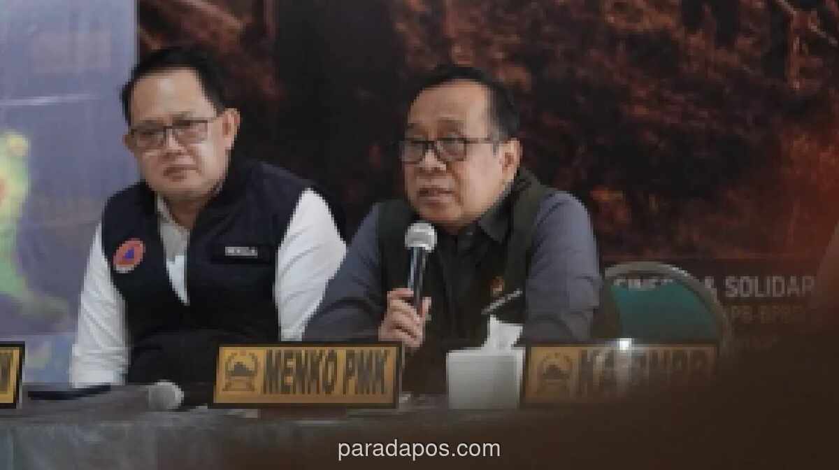 Menko PMK: Titik Api Karhutla di Bromo Turun Drastis dari 34 ke 2, Operasi Modifikasi Cuaca Disiapkan