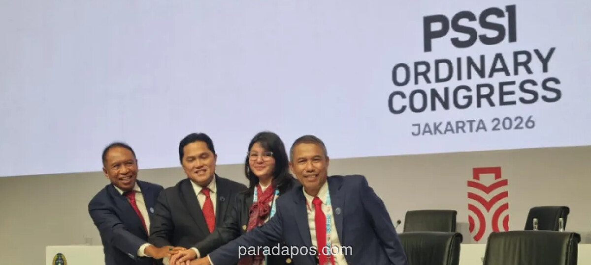 Kongres PSSI Putuskan Pemilihan Ketua Umum Mundur ke Juli 2027, Erick Thohir Belum Pastikan Maju
