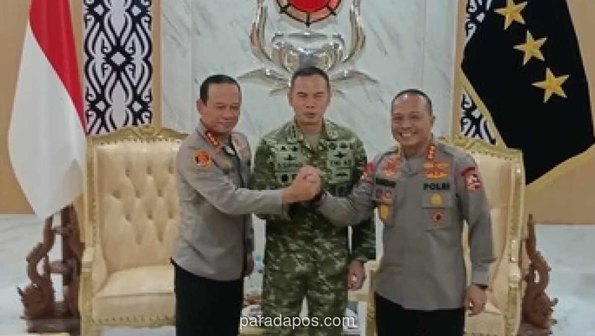 Kapolda Metro Jaya dan Pangdam Jaya Silaturahmi ke Markas Brimob, Perkuat Sinergi Jaga Keamanan Jakarta
