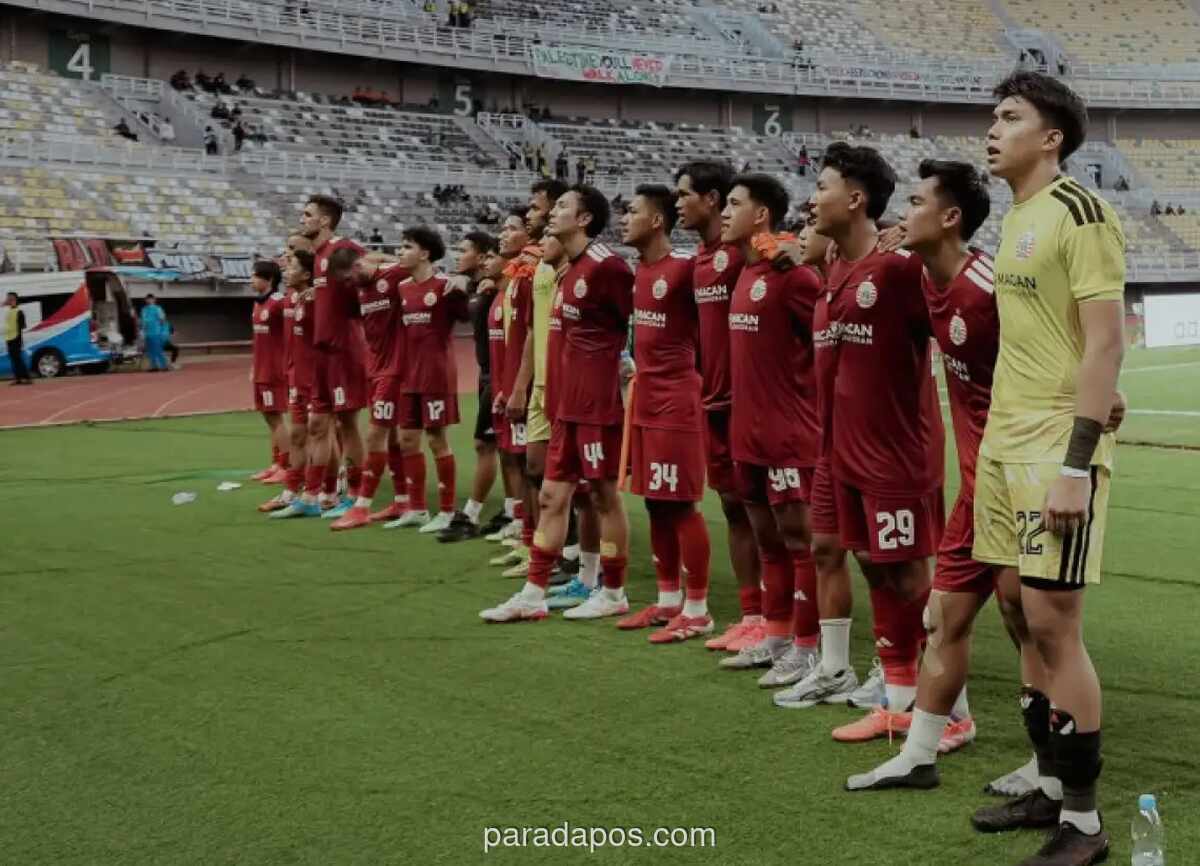 Persija Jakarta Pastikan Tiket Semifinal Piala Presiden Usai Bantai PSMS Medan 4-1