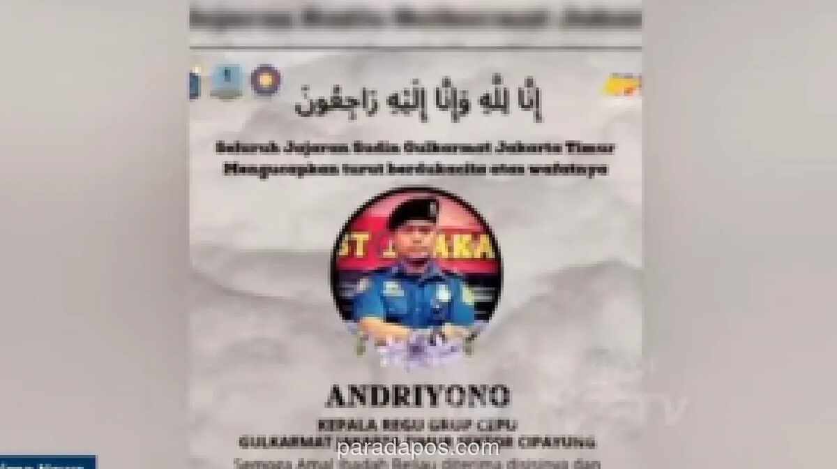 Petugas Damkar Tewas saat Padamkan Kebakaran Sampah di Jakarta Timur akibat Kehabisan Oksigen