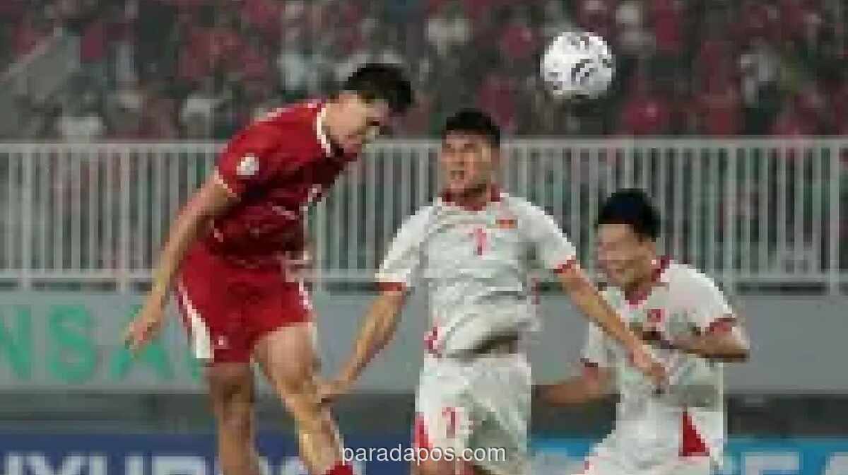 Vietnam Kokoh di Puncak Usai Bantai Indonesia 3-0, Peluang Garuda ke Semifinal Menipis