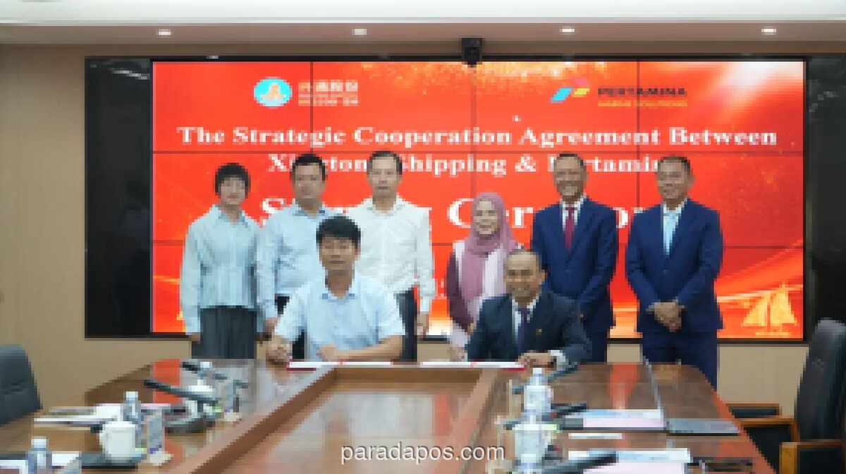 Pertamina Marine Solutions Jalin Kerja Sama Strategis dengan Perusahaan Pelayaran Tiongkok untuk Perluas Pasar Global