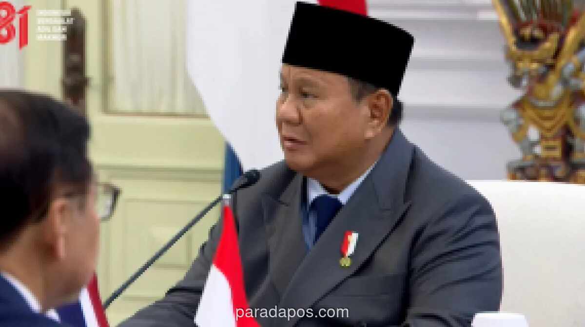 Prabowo dan PM Thailand Sepakat Perkuat Intelijen Lawan Kejahatan Transnasional