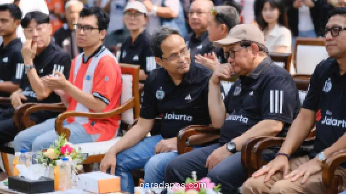 Pramono Anung Dukung Jakarta Jadi Pusat Sport Tourism, Targetkan Persija Juara Liga untuk Kado 500 Tahun Jakarta