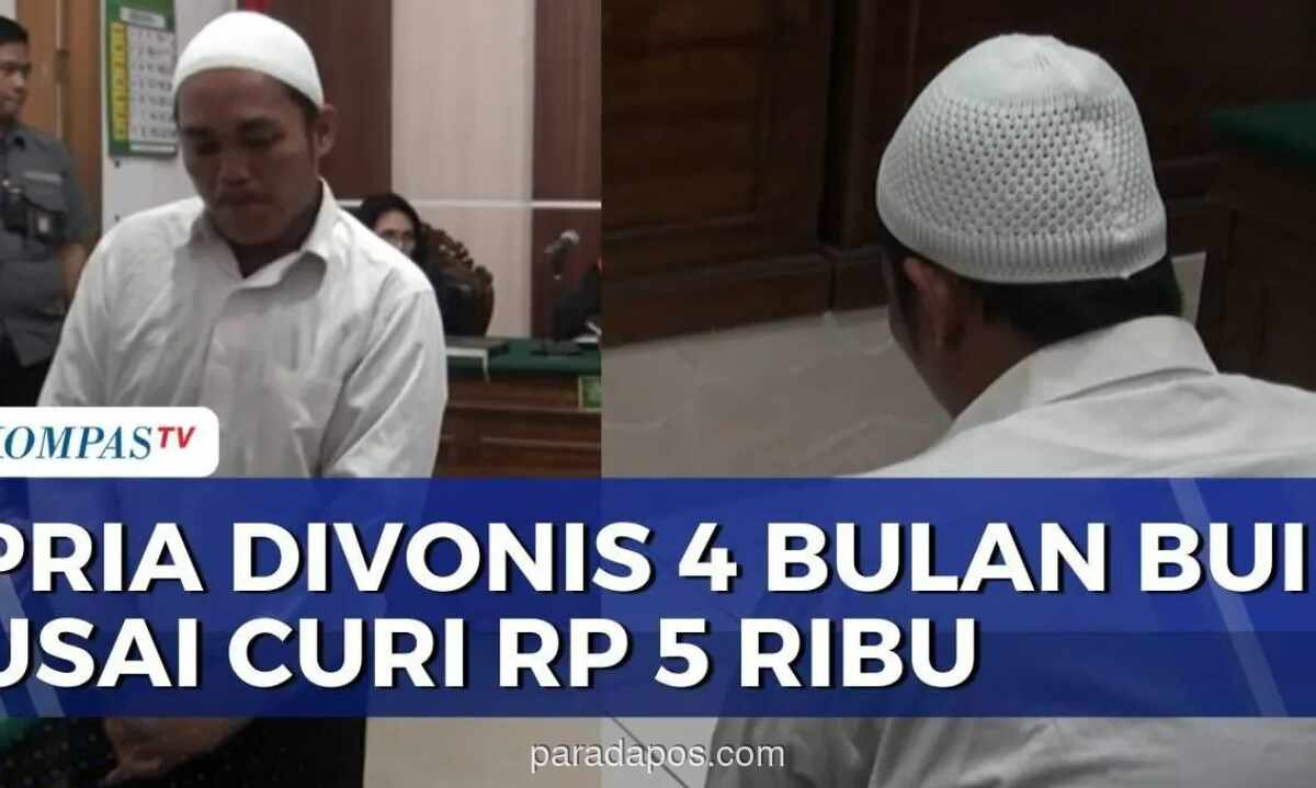 Hakim Vonis Empat Bulan Penjara Pria Bangkalan yang Bobol Jok Motor Demi Dompet Berisi Rp5.000