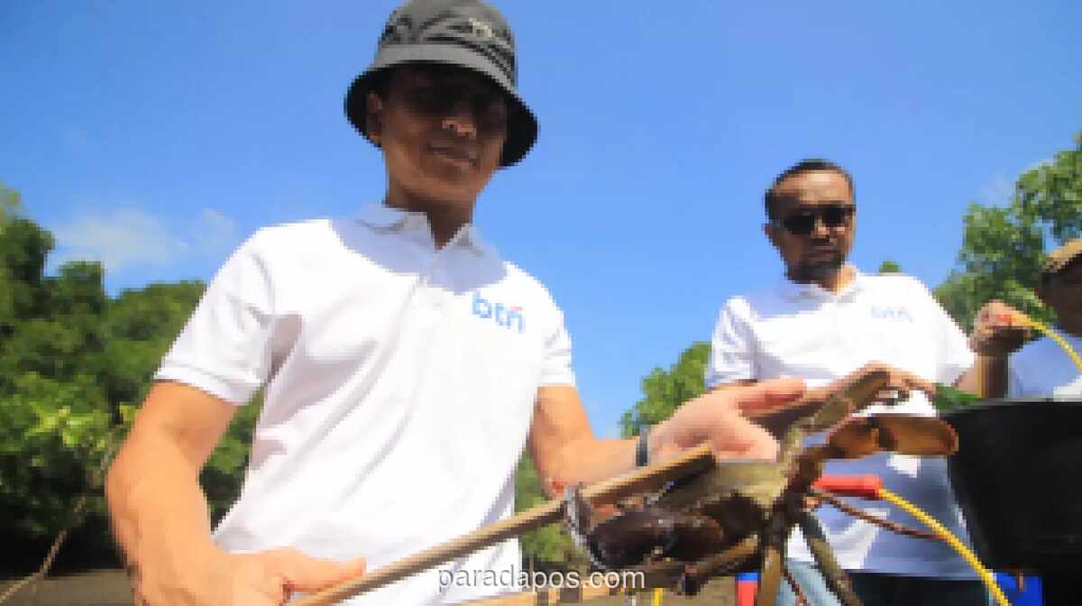 BTN Tanam 10.000 Bibit Mangrove di Bali untuk Perkuat Ketahanan Pesisir dan Pemberdayaan Masyarakat