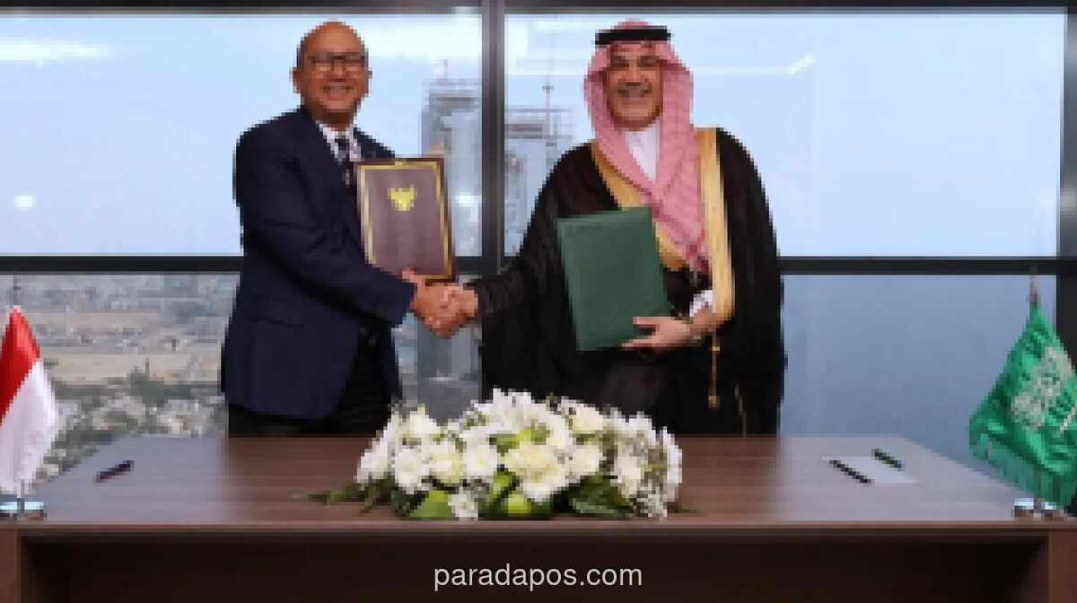 Indonesia dan Arab Saudi Teken MoU Perkuat Kerja Sama Investasi