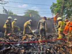 Kebakaran Rumah di Kebayoran Lama Hanguskan Sebagian Bangunan, Damkar Kerahkan 8 Unit Mobil