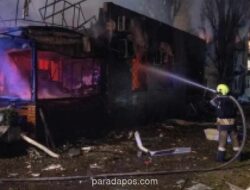 Serangan Rudal dan Drone Rusia Hantam Kyiv, 9 Tewas dan 28 Terluka Termasuk Anak-Anak