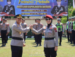Kombes Pol Warsono Resmi Gantikan AKBP Veronica sebagai Kapolresta Batang