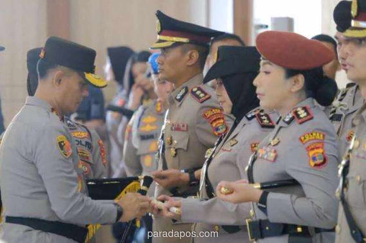 Kapolda Lampung Pimpin Sertijab, AKBP Raswidiati Anggraini Resmi Jabat Kapolres Lampung Utara