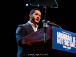 Trump Sebut El-Sayed Pembenci Yahudi di Tengah Kampanye Pajak Las Vegas