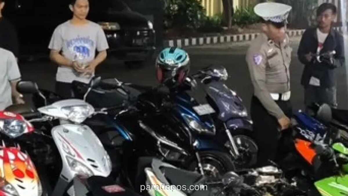 Polisi Cileungsi Amankan Pemuda Ugal-ugalan dan Sita Tuak dari Toko di Cipeucang