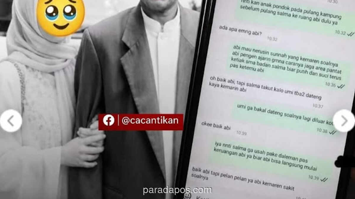 Viral Tangkapan Layar Dugaan Percakapan Mesra Oknum Ustaz dengan Perempuan, Klarifikasi Resmi Belum Ada