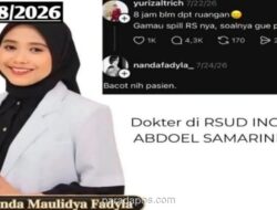 Dokter RSUD IA Moeis Samarinda Diistirahatkan Sementara Usai Komentar Kasar di Medsos Viral