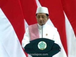 Menteri Agama Sampaikan Salam Presiden Prabowo di Zikir Kebangsaan Monas yang Dihadiri 100 Ribu Orang